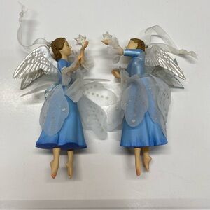 Hallmark Keepsake Set of 2 Angel Ornaments Series 2007 Unlike Any Other READ